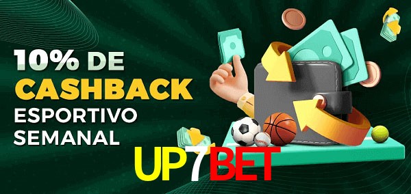 10% de bônus de cashback na UP7BET