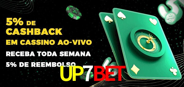 Promoções do cassino ao Vivo UP7BET